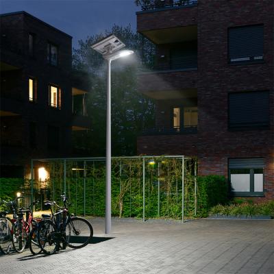 China Custom Garden Aluminum Die Casting Decorative Solar Powered Street Lights Outdoor for sale