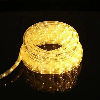 China Outdoor Party Holiday Garden Decoration Waterproof Single Rope Home Rope Light for sale