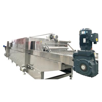 China Fully Automatic Big Noodle Stainless Steel Automatic Noodle Production Line Fried Flash for sale