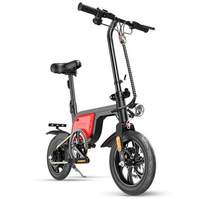 China TIANRUN 36V 250W Multifunctional Folding Electric Bike Electric Bicycle with Rechargeable Lithium Battery for sale