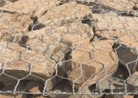 Chine 4m X 2m X 0.3m Gabion Stone Cage Hot Dipped Galvanized Iron Steel à vendre