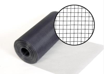 China 0.48mm Dia Black Epoxy Aluminum Bug Screen 22×22 Mosquito Net for sale