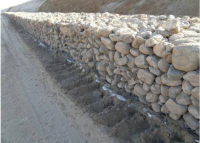 China Revetment Hexagonal Hot Dipped Galvanized Gabion Box 270g/M2 Zinc Coated for sale