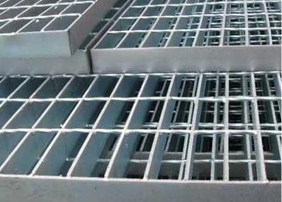 China Durable Antiwear Steel Floor Plain Bar Grating 8x8 Heavily Galvanized for sale