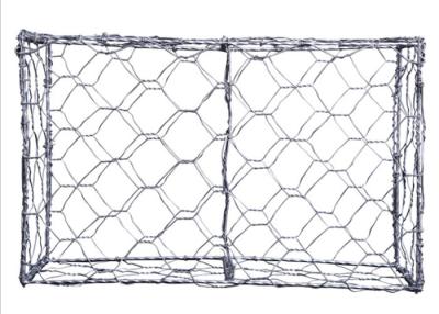 China Woven Gabion Mesh Basket 2m X 1m X 1m Standard Size Galvanized Hexagonal for sale