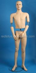 China Poseable Artificial Poses Military Male Mannequin for sale