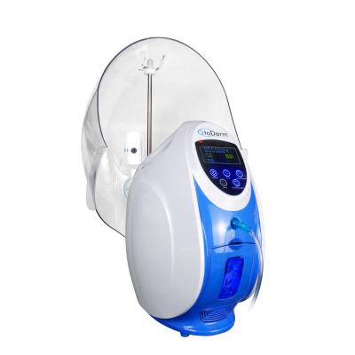 China Skin Tightening New Design O2toderm Oxygen Therapy Facial Dome Machine LED Portable Anti Aging Skin Rejuvenation Equipment for sale