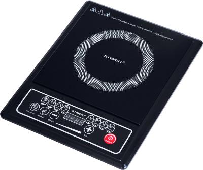 China High Quality Electric Car Kitchen Stove Pot Induction Cooker Induction Hot Hob with Plug for sale