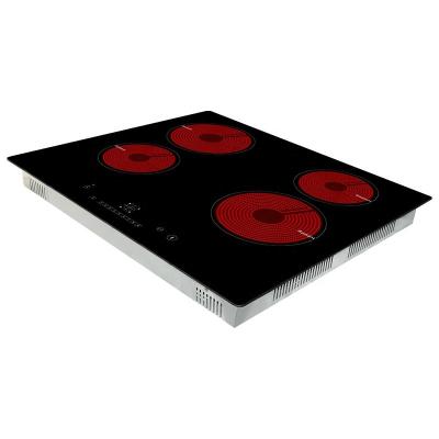 China Newest Design Electric Cooktop, SNBCR Hotel Cooktop 4 Burner Radiant Smoothtop Electric Cooktop 30