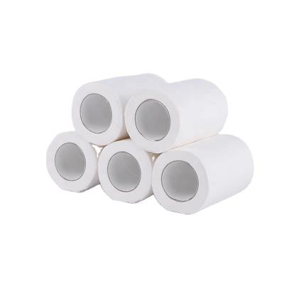 China Hotel QISEN Quality 50g Large Commercial Roll Wholesale Natural Eco Friendly Hollow Roll Paper By Hotel for sale