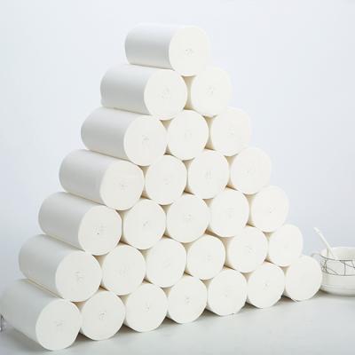 China Low Moq 8107 Rolls Hotel Soft Toilet Paper Of Selected Materials For Household Bathrooms for sale