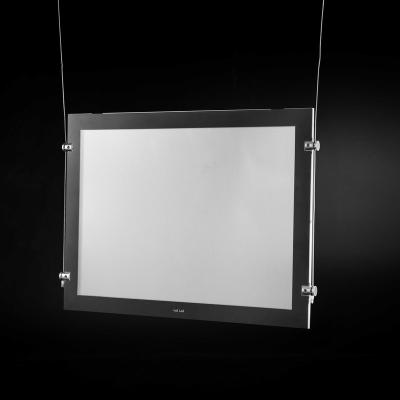 China Acrylic Talking Hanging Led Light Box Eye Catching Light Box for sale