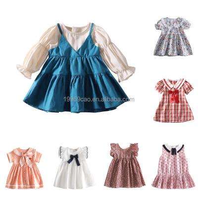 China New Fashion Casual Dress Children's Long Sleeve Baby Clothes Children's Dress for sale