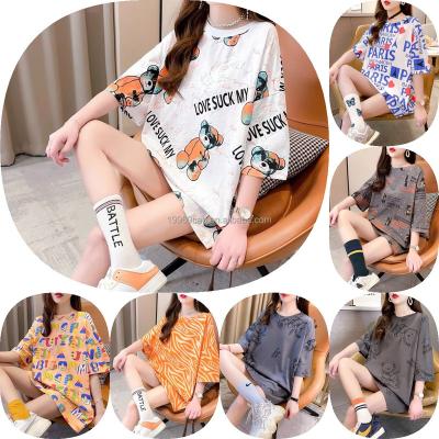 China Wholesale High Quality Sale Women's Oversized Dress Shirt QUICK DRY Printed T-Shirts For Women for sale