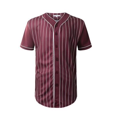 Chine Custom 100% Polyester Antibacterial Antibacterial Baseball Tank Tops Stripe Printing Dye Sublimation Baseball Tank Tops Men à vendre