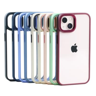 China CaseBuddy metal PC view camera white view camera glossy transparent shockproof phone case for iPhone 14 13 12 11 pro max for sale