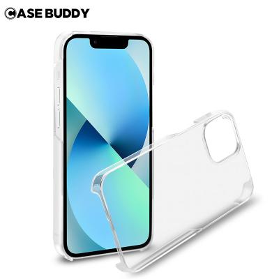 China Custom Design Shockproof UV Clear Hard PC Cutout Printing CaseBuddy Back Phone Case For iPhone Samsung Huawei OPPO Vivo Xiaomi for sale