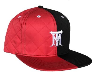 China JOINT Design Fashion Quilt Supplier China Wholesale Snapback Hats Material, Quilt Hat Cap for sale