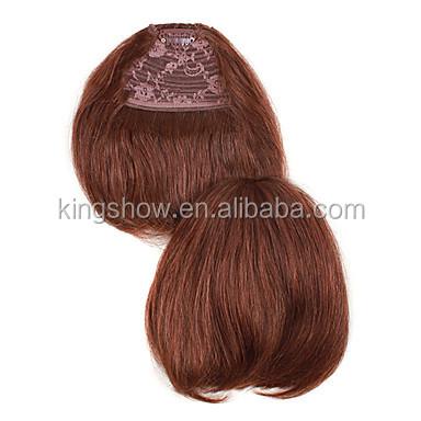 China Silky Straight Wave Remy Hair Clip In Hair Extension Bangs Bangs for sale