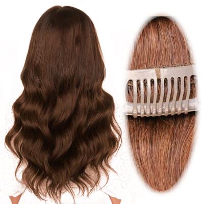 China Silky Straight Clip In Hair 100% Virgin Hair Extension Clip for sale