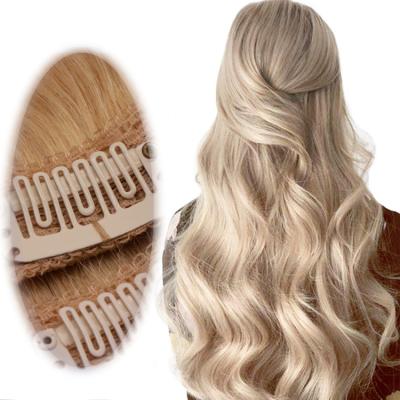 China High Quality Silky Straight Lace Clip In Hair Extensions Hair Clip Virgin Remy Hair for sale