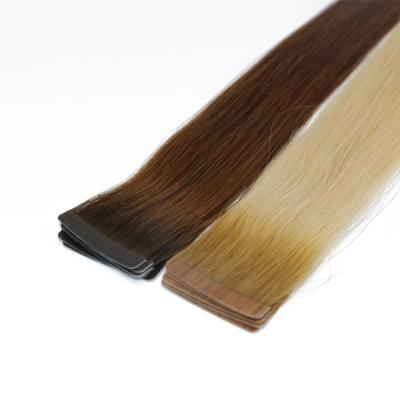 China High Quality Silky Straight Virgin Remy Human Hair Extensions Tape Hair Band Tape Hair Extensions for sale