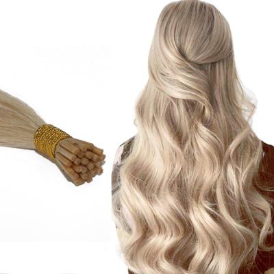 China Silky Straight Virgin Hair Extensions Pre Bonded Micro Ring Extension for sale