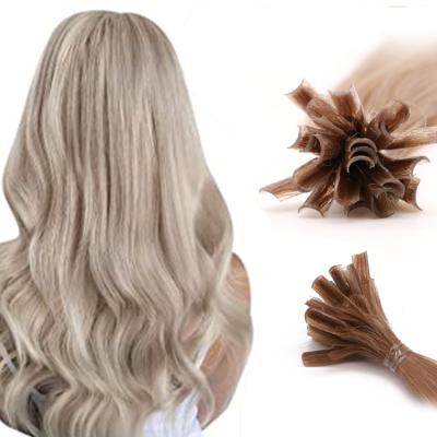 China Silky Straight 100% Virgin Hair Extensions Pre Bonded Hair U Tip Hair for sale