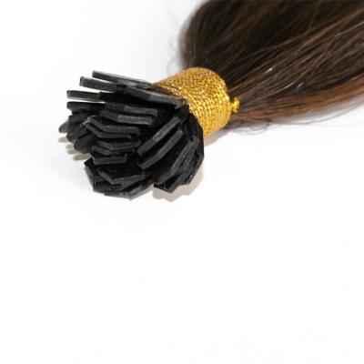 China Silky Straight Hair Extension Flat Tip Pre Bonded Hair for sale