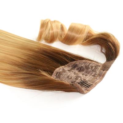 China Straight 100% Virgin Remy Hair Extensions Hair Ponytails for sale