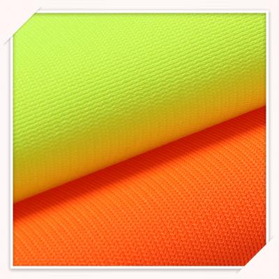 China 100% Polyester Waterproof Fabric Fluorescent Color Vest Safety Dty Fabric Reflective Fabric For Police Uniform for sale