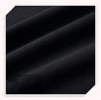 China Customized Stock Item Softwell Delicate Tear-Resistant Superfine Velvet Knitted Polyester Fabric For Underwear for sale