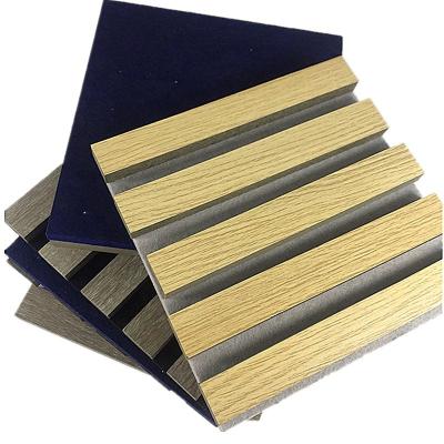 China Contemporary Complete in specifications Acoustic Form Panel Wood Wall Panels Acoustical Slat Panel for sale