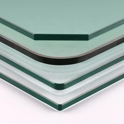 China Factory Modern Wholesale Processing Custom Cutting Drilling Water Tempered Glass Grinding Glass Tempering for sale