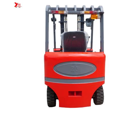 China Hot Sale Four Wheel Reach Truck Forklift With Solid Tyres en venta