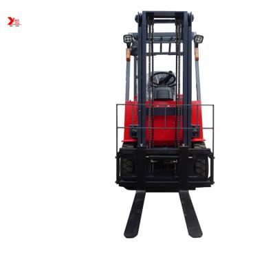 China 4.5m Three Stage Mast Electric Forklift Truck With High Quality en venta