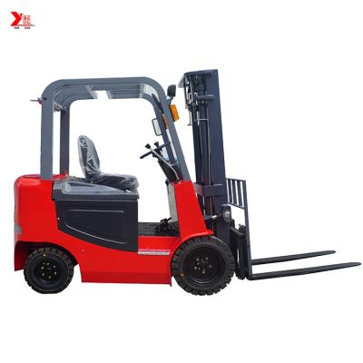 China 4 Meter Electric Reach Truck Forklift Powered By 48V Battery Four Wheels for sale