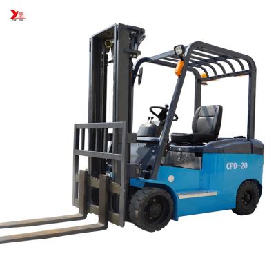 China 3m Lift Height Small 2 Ton New Electric Forklift With Low Price for sale