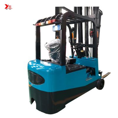 China 3 Stage Mast Counterbalance Electric Forklift With Side Shift for sale