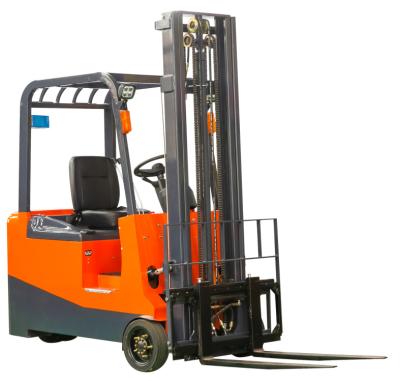 China New Product 48V Three Wheel Electric Mini Forklift Truck 1 Ton 1.5 Ton for sale