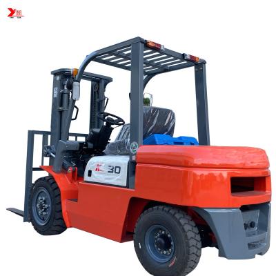 China Lifting Capacity Diesel Forklift Truck 3m Lifting Height for sale