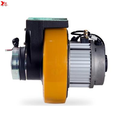 China 15-AC Horizontal drive wheel with pulse number 32/64 for electric stacker forklift parts for sale