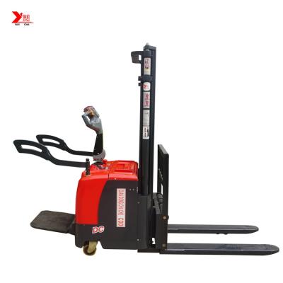 China 1.5 Ton Full Electric Pallet Jack Stacker With Powerful Battery for sale