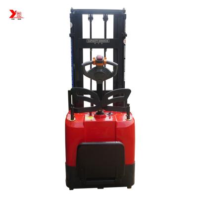 China 1 Ton Pallet Jack Stacker Electric Stacker Forklift With 3m Lift Height for sale