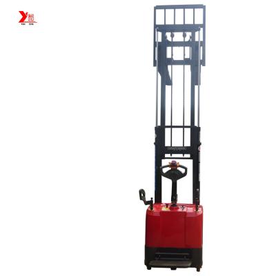 China Container Electric Stacker Forklift With 24v Battery For Sale for sale