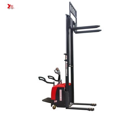 China 1 Ton Electric Pallet Jack Stacker With Battery For Sale for sale