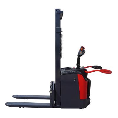 China 1.5 Ton Pallet Jack Stacker All Electric Pallet Stacker With 3m Lifting Height for sale