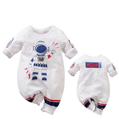 China Cartoon fashion cartoon space baby overalls with long sleeves and hat spring and autumn fashion hot sale wholesale for sale