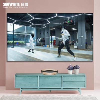 China Hot Sale Amazon View 120 Inch ALR UST Project Screen Black Pet Crystal For XiaoMI VAVA WEMAX Cinema Screen for sale