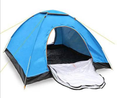 China Outdoor Portable Single Layer Waterproof Camouflage / Field Game Automatic Camping Tent for sale